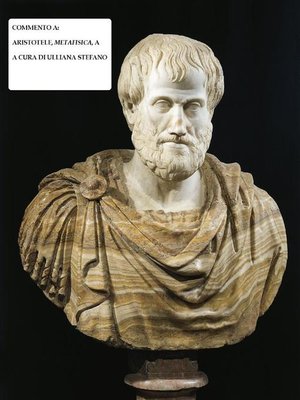 cover image of A Aristotele, Metafisica